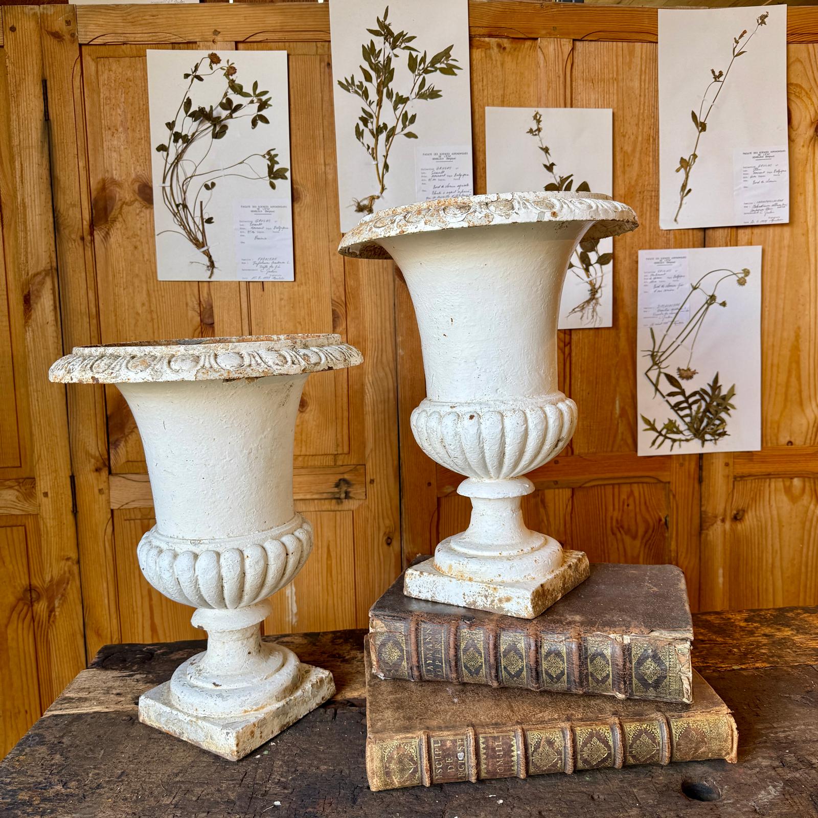 Paire de vases Médicis