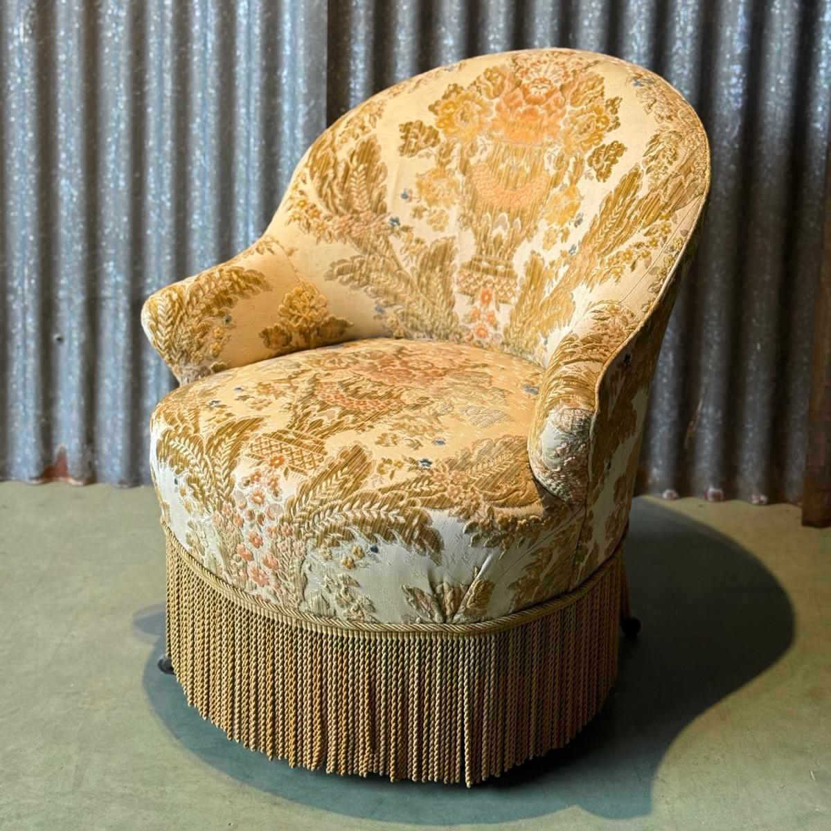 Fauteuil crapaud
